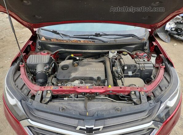 3GNAXKEV5LS620492 2020 CHEVROLET EQUINOX Red Widok komory silnika