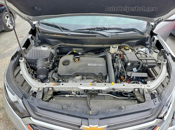 3GNAXKEV5LS685746 2020 CHEVROLET EQUINOX Silver Engine compartment view