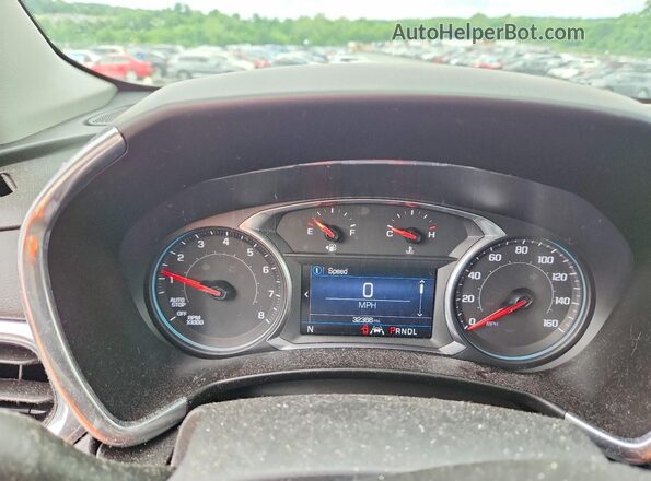 3GNAXKEV5LS685746 2020 CHEVROLET EQUINOX Silver Instrument cluster view