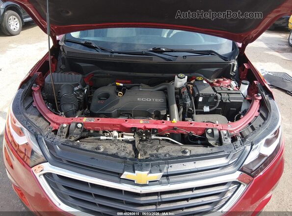 3GNAXKEV6LL102885 2020 CHEVROLET EQUINOX Red Вид ззаду