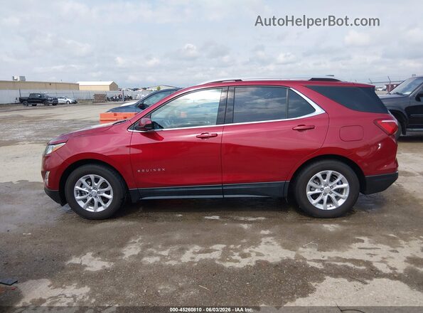 3GNAXKEV6LL102885 2020 CHEVROLET EQUINOX Red Панорамний вид салону 360°
