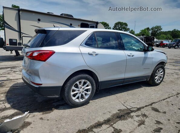 3GNAXKEV6LS606150 2020 CHEVROLET EQUINOX Серебряный Задняя правая четверть