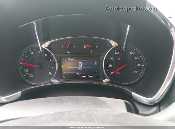 3GNAXKEV6LS674996 2020 CHEVROLET EQUINOX Белый Вид задних сидений