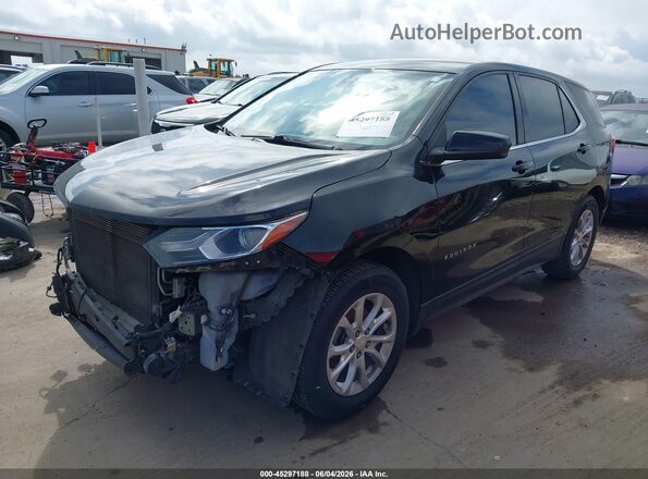 3GNAXKEV7LL192547 2020 CHEVROLET EQUINOX Black წინა მარცხენა ხედი სამი მეოთხედიდან