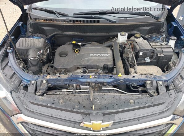 3GNAXKEV7LL313481 2020 CHEVROLET EQUINOX Blue Rear view