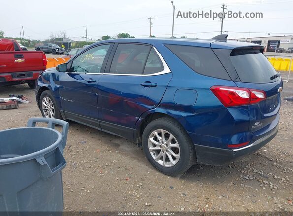 3GNAXKEV7LL313481 2020 CHEVROLET EQUINOX Blue Rear left