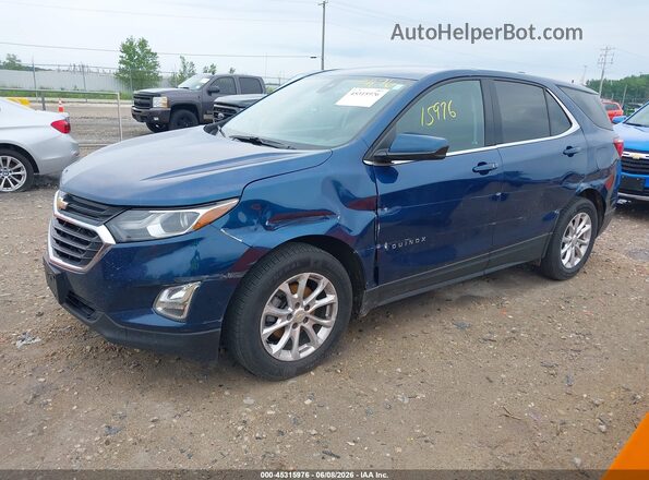 3GNAXKEV7LL313481 2020 CHEVROLET EQUINOX Blue Front left