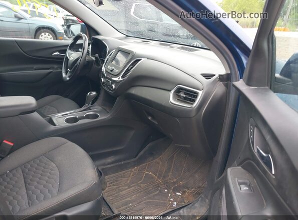 3GNAXKEV7LL313481 2020 CHEVROLET EQUINOX Blue Front interior view