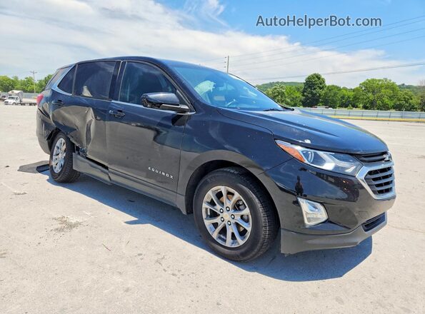 3GNAXKEV7LL332287 2020 CHEVROLET EQUINOX Черный Передняя правая четверть