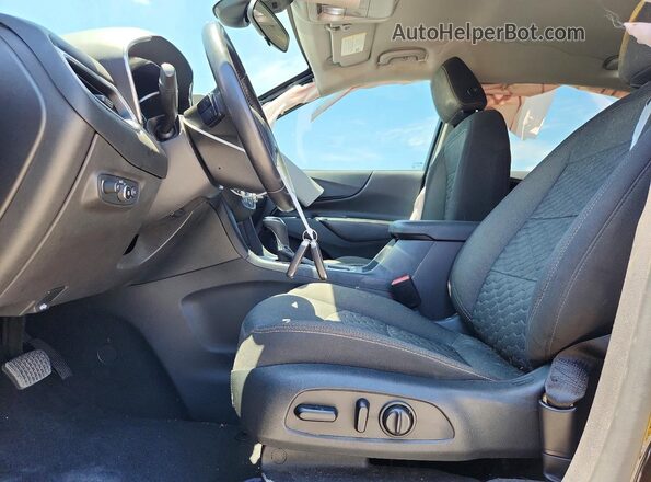 3GNAXKEV7LL332287 2020 CHEVROLET EQUINOX Черный Вид салона спереди