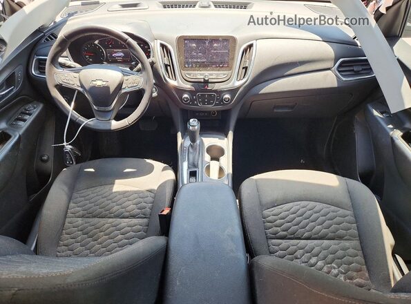 3GNAXKEV7LL332287 2020 CHEVROLET EQUINOX Черный Вид панели приборов