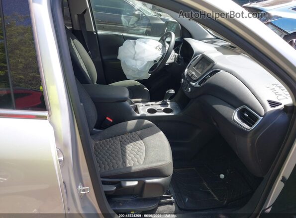 3GNAXKEV7LS734882 2020 CHEVROLET EQUINOX Silver Front interior view