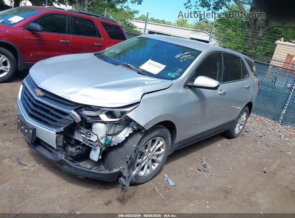 3GNAXKEV7LS734882 2020 CHEVROLET EQUINOX Silver Front left