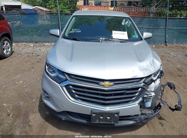 3GNAXKEV7LS734882 2020 CHEVROLET EQUINOX Silver Instrument cluster view