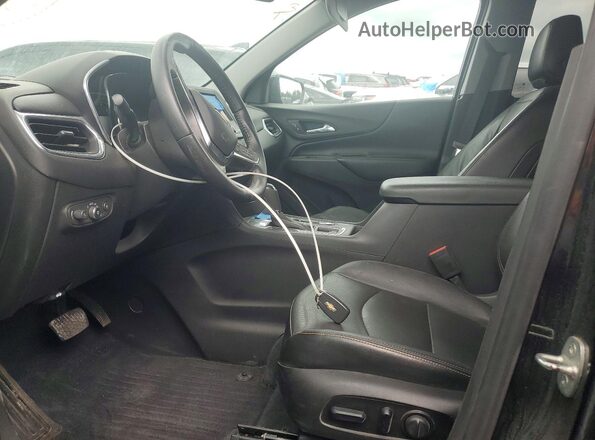3GNAXKEV7ML350256 2021 CHEVROLET EQUINOX Black წინა სალონის ხედი