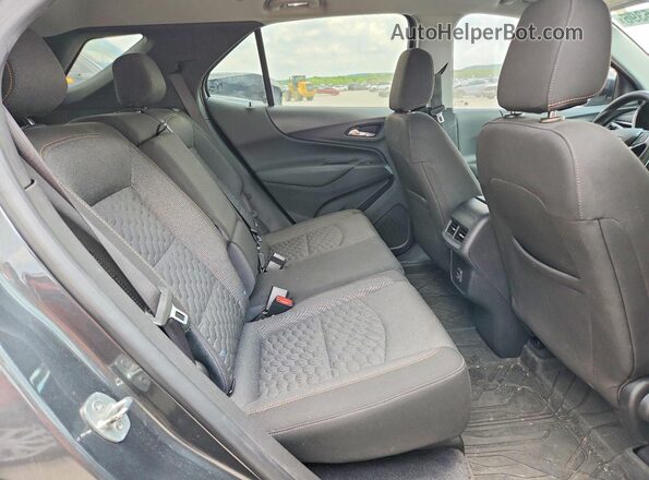 3GNAXKEV7ML392992 2021 CHEVROLET EQUINOX Black Widok wnętrza z tyłu