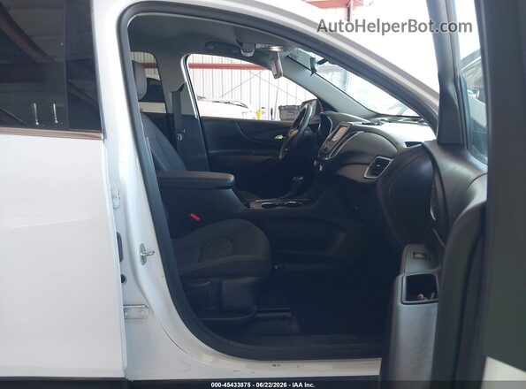 3GNAXKEV8LS664387 2020 CHEVROLET EQUINOX White Вид салону спереду