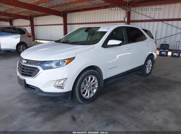 3GNAXKEV8LS664387 2020 CHEVROLET EQUINOX White Передня ліва чверть
