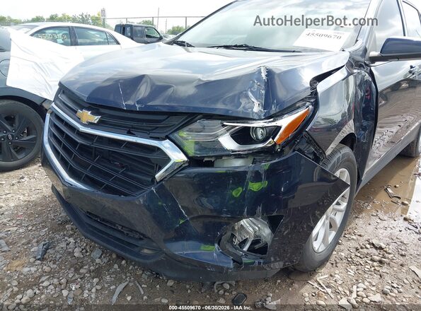 3GNAXKEV8LS733501 2020 CHEVROLET EQUINOX Черный Вид спереди