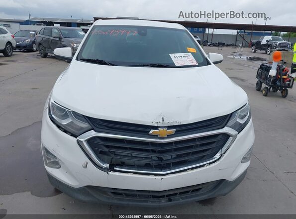 3GNAXKEV8MS101065 2021 CHEVROLET EQUINOX Белый Вид щитка приборов