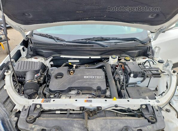 3GNAXKEV8MS152243 2021 CHEVROLET EQUINOX White Vista del compartimento del motor