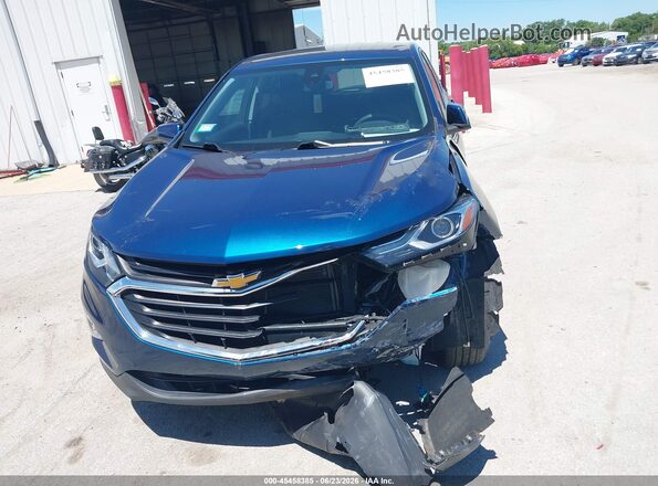 3GNAXKEV9LL332680 2020 CHEVROLET EQUINOX Синий Вид щитка приборов