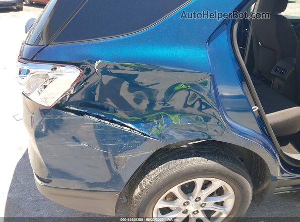 3GNAXKEV9LL332680 2020 CHEVROLET EQUINOX Синий Вид спереди