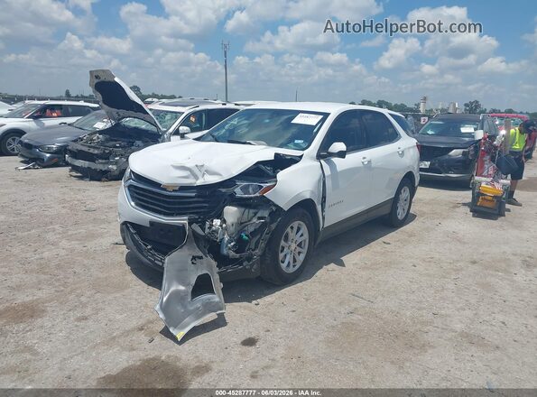 3GNAXKEV9LS618129 2020 CHEVROLET EQUINOX Белый Передняя левая четверть