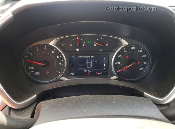 3GNAXKEVXLL339735 2020 CHEVROLET EQUINOX Blue Vista del cuadro de instrumentos