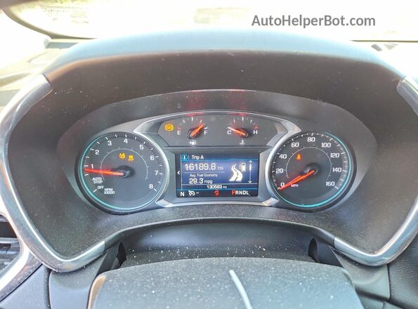 3GNAXKEVXLS585724 2020 CHEVROLET EQUINOX Белый Вид щитка приборов