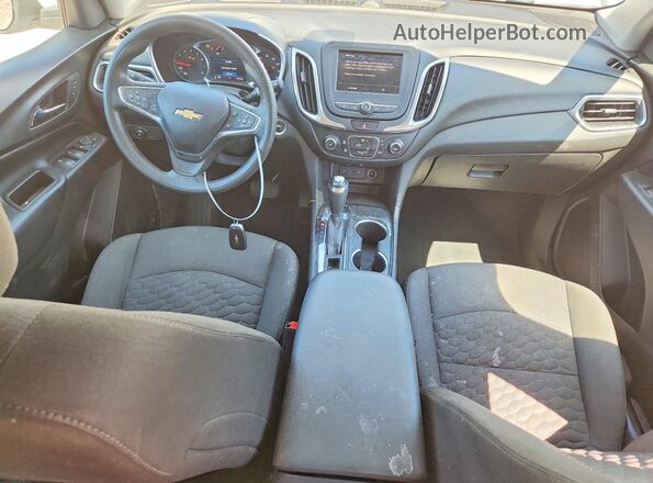 3GNAXKEVXLS585724 2020 CHEVROLET EQUINOX Белый Вид панели приборов