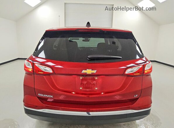 3GNAXKEVXLS661703 2020 CHEVROLET EQUINOX Red Vista trasera