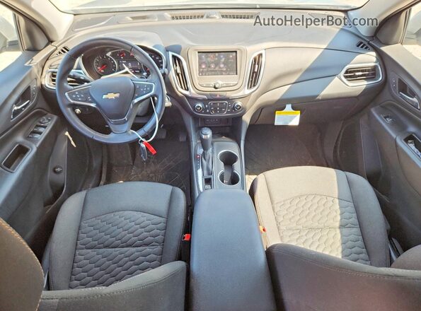 3GNAXKEVXLS732348 2020 CHEVROLET EQUINOX Серебряный Вид панели приборов