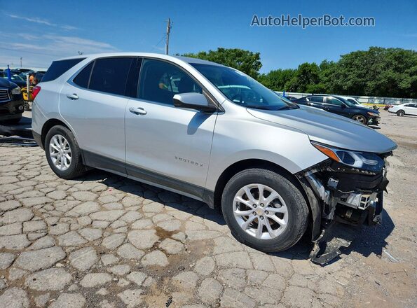 3GNAXKEVXLS732348 2020 CHEVROLET EQUINOX Серебряный Передняя правая четверть