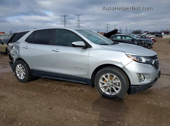 3GNAXKEVXMS126548 2021 CHEVROLET EQUINOX Серебряный Передняя правая четверть