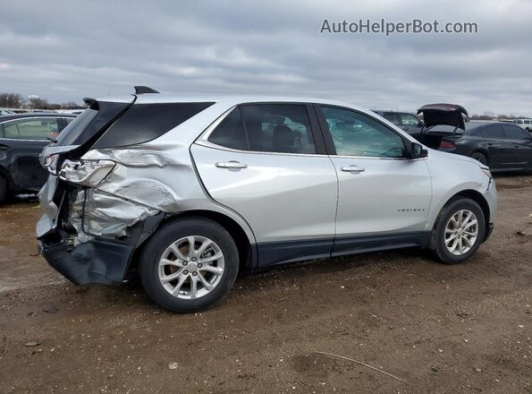 3GNAXKEVXMS126548 2021 CHEVROLET EQUINOX Серебряный Задняя правая четверть