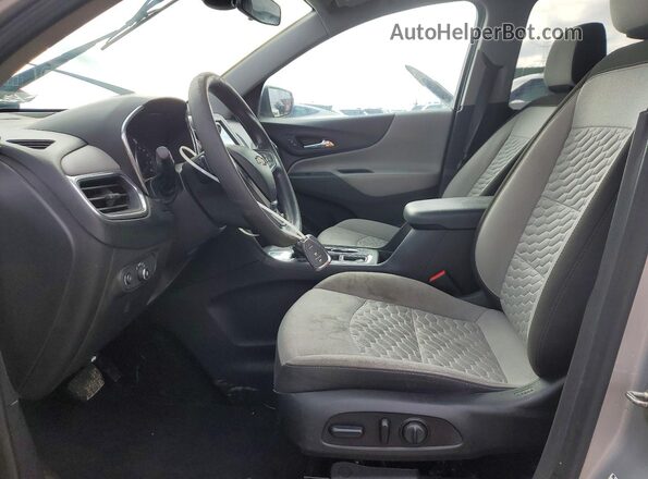 3GNAXKEVXMS126548 2021 CHEVROLET EQUINOX Серебряный Вид салона спереди