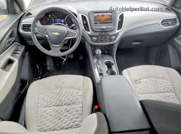 3GNAXKEVXMS126548 2021 CHEVROLET EQUINOX Серебряный Вид панели приборов