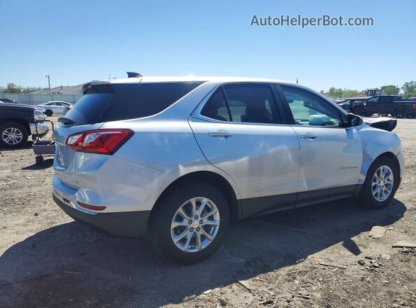 3GNAXKEVXMS169965 2021 CHEVROLET EQUINOX Silver Trasero derecho