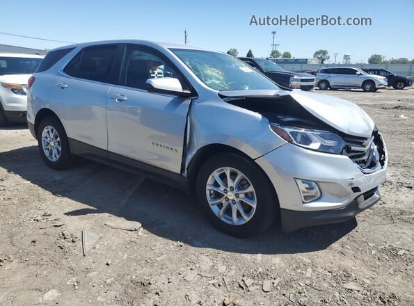 3GNAXKEVXMS169965 2021 CHEVROLET EQUINOX Silver Delantero derecho