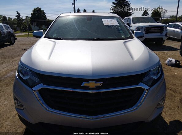 3GNAXKEX0JS537065 2018 CHEVROLET EQUINOX Silver Սարքավորումների վահանակի տեսք