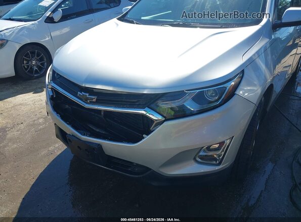 3GNAXKEX5JS603190 2018 CHEVROLET EQUINOX Серебряный Вид спереди