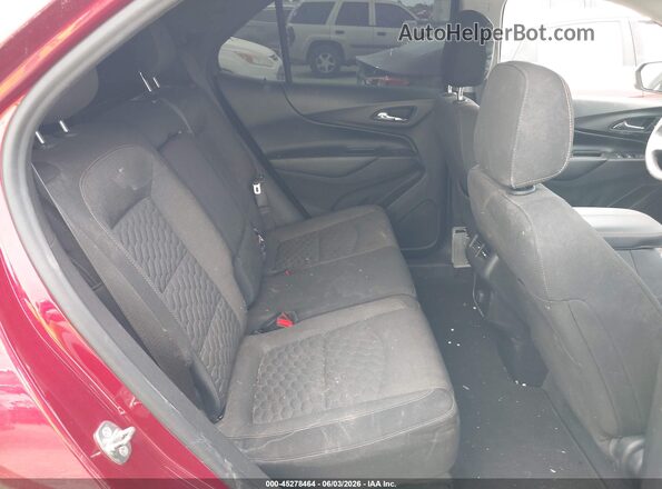 3GNAXKEX9JS583445 2018 CHEVROLET EQUINOX Red Vista de la etiqueta del VIN