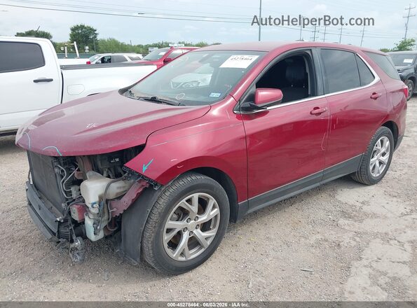 3GNAXKEX9JS583445 2018 CHEVROLET EQUINOX Red Vista tres cuartos delantera izquierda