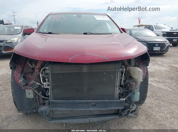 3GNAXKEX9JS583445 2018 CHEVROLET EQUINOX Red Vista interior trasera
