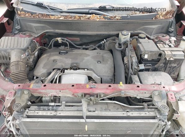 3GNAXKEX9JS583445 2018 CHEVROLET EQUINOX Red Vista trasera