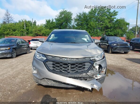 3GNAXKEXXJS555900 2018 CHEVROLET EQUINOX Pewter Вид щитка приборов