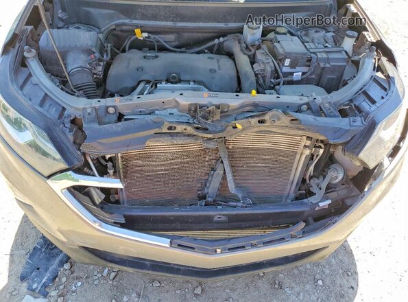 3GNAXKEXXJS572423 2018 CHEVROLET EQUINOX Gray Widok komory silnika