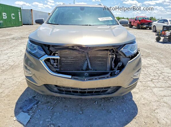 3GNAXKEXXJS572423 2018 CHEVROLET EQUINOX Gray Widok z przodu