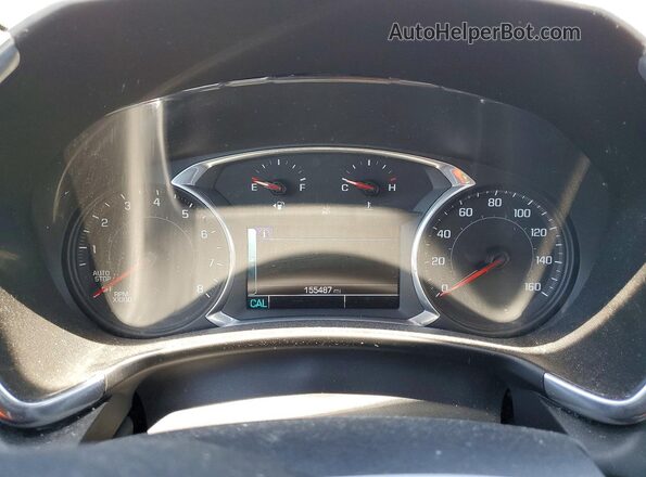 3GNAXKEXXJS572423 2018 CHEVROLET EQUINOX Gray Widok zestawu wskaźników